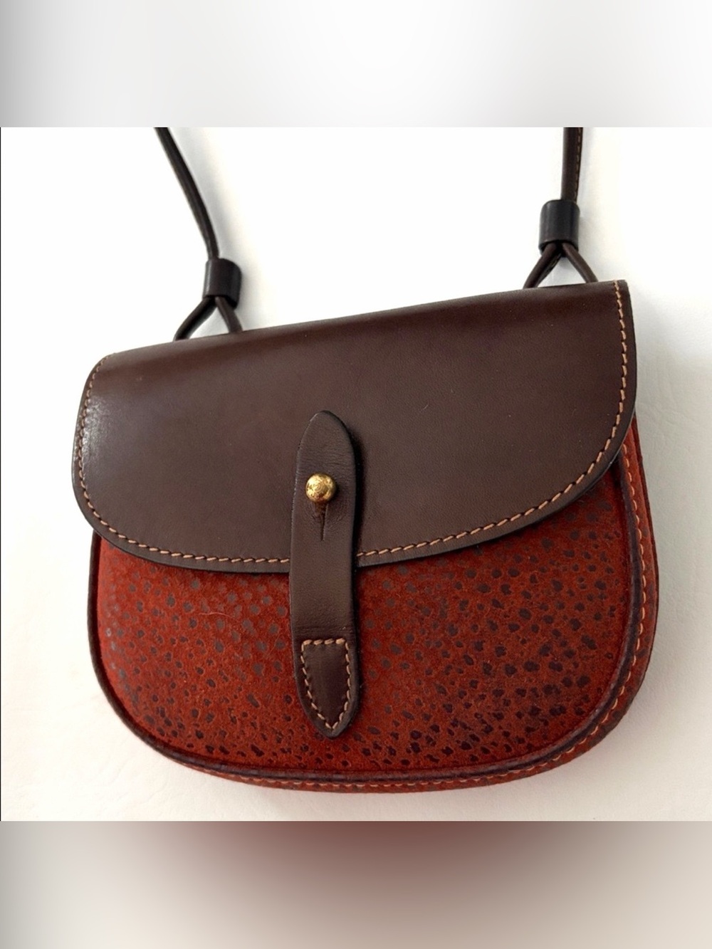 Ghurka Bag Vintage Marley Hodgson "Small Cartridge" shoulder bag pouch 1990s - Picture 7 of 15